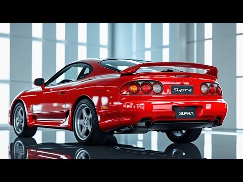 The Legend Returns! 1998 Toyota Supra MK4 Super Red: Incredible
