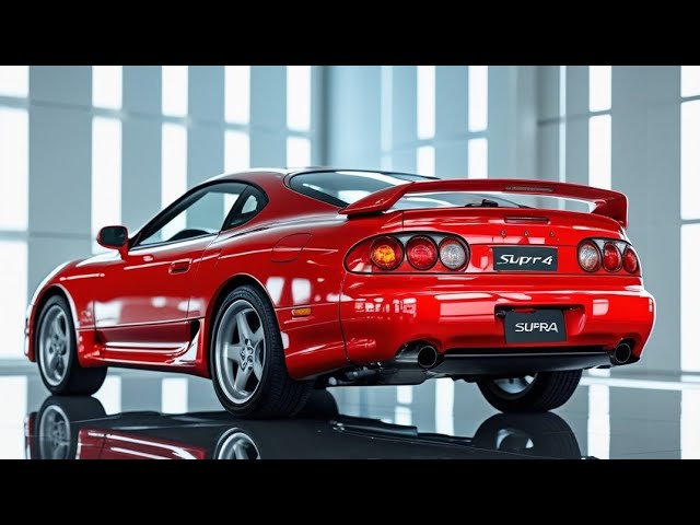 The Legend Returns! 1998 Toyota Supra MK4 Super Red: Incredible