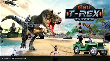 Dino T Rex Simulator 3D Android Gameplay