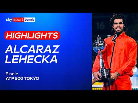 Video Alcaraz-Lehecka: gli highlights della finale | ATP 500 Tokyo