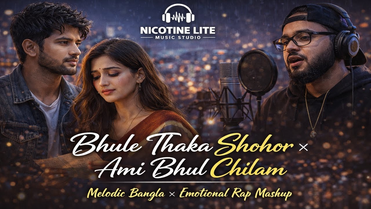 Bhule Thaka Shohor × Ami Bhul Chilam | Emotional Rap Fusion Bangla Song
