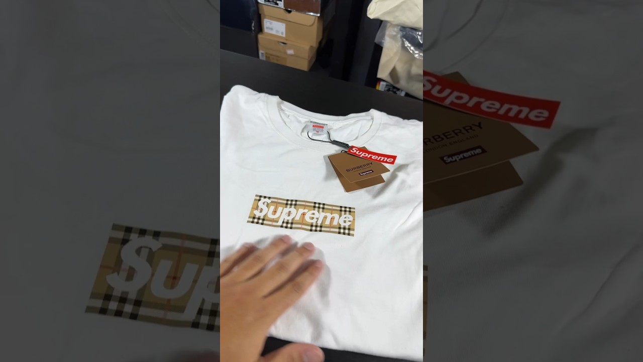 $4 Supreme x Burberry⁉️ 