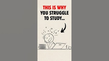 The REAL Reason YOU CAN’T Study | Self Improvement #shorts