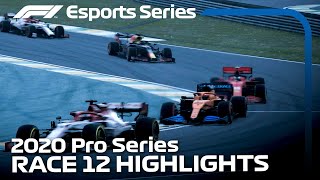 2020 F1 Esports Pro Series presented by Aramco: Race 12 Highlights