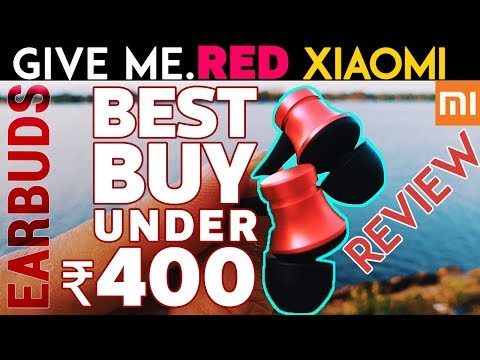 best-buy🎧earbuds-under-rs-400---(red)-mi-earphones-basic-2018-review---unbeatable-value?!