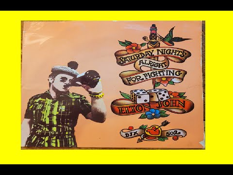 HQ FLAC  ELTON JOHN - SATURDAY NIGHT'S ALRIGHT FOR FIGHTING  Best HARDER VERSION Enhanced Audio