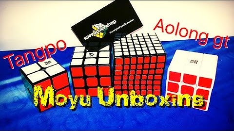 Moyu Aolong GT and Moyu Tangpo Unboxing SpeedCubeShop!!!!