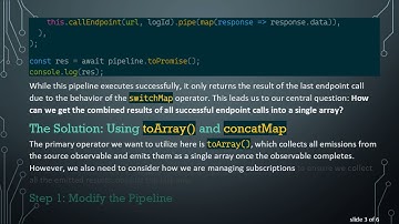 Combining Results from Multiple Endpoint Calls in RXJS