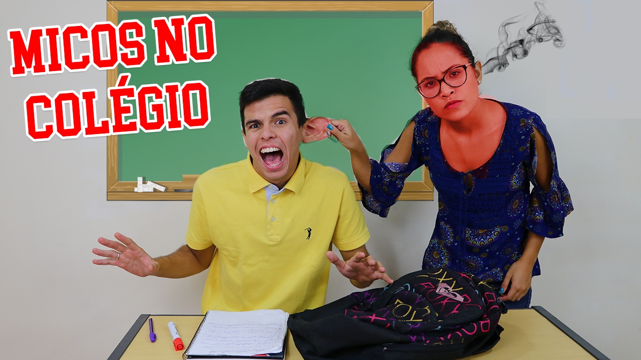 MICOS QUE SEMPRE ACONTECEM NO COLÉGIO! - KIDS FUN - YouTube