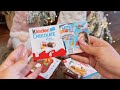 🥳☃️🌲😋🍫😋Satisfying Asmr🧁 Unboxing Kinder chocolate sweet🍫🍬🍭😋 Super Mario 🌲🥳 Merry Christmas 