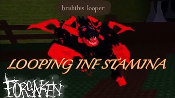 Looping INFINITE STAMINA Killer in Forsaken