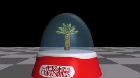 Christmas Snowglobe Anim8or