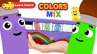 Colors Special | Learn Colors w Color Crew Magic | Petey the Paintbrush & Songs | First University