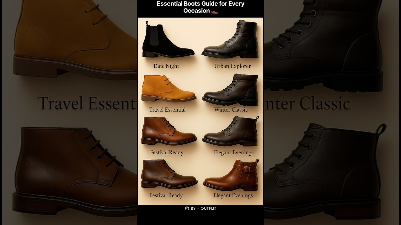 Essential Boots Guide for Every Occasion 👞 