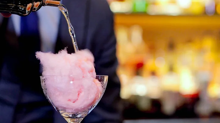 How to: Cotton Candy Cocktail | TEALEAVES #FBinthe...