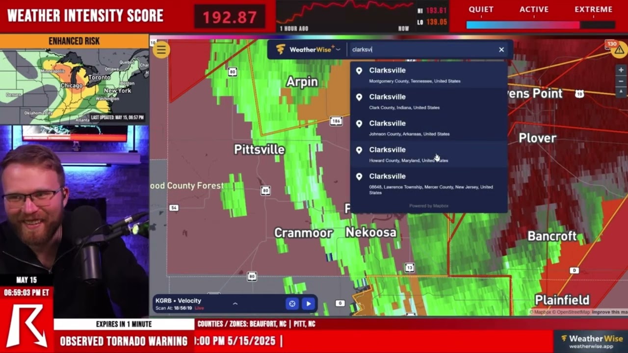 Clarksville Check in - Ryan Hall