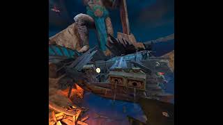 #vr #gaming #quest #asgardswrath Wall work 🐺☮️
