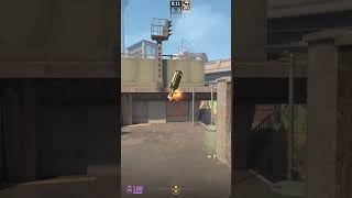Molotov Short On Overpass In CS2 #cs2 #shorts