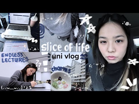 SLICE OF LIFE Uni Vlog Lectures Work Events Realistic Days Food More