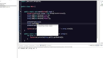 Uso básico de ArrayList en Java