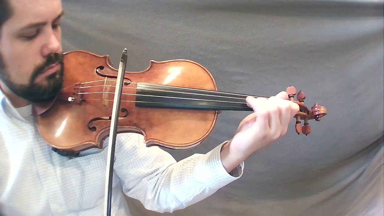 G Major 2 Octaves - Violin - YouTube
