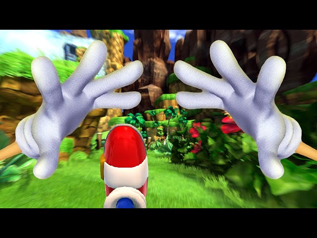 Sonic Generations' gets a dizzying first-person mod makeover