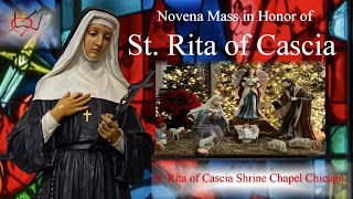 Novena Mass in Honor of St. Rita of Cascia