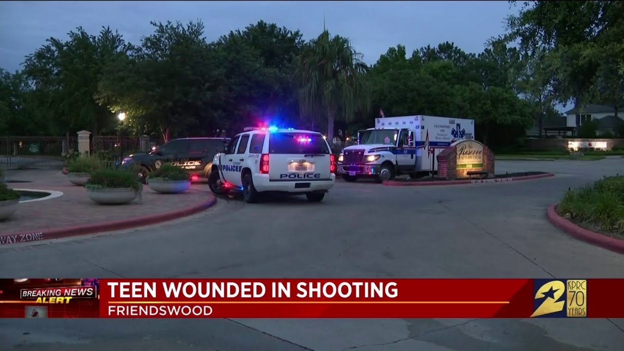 Teen wounded in shooting - YouTube
