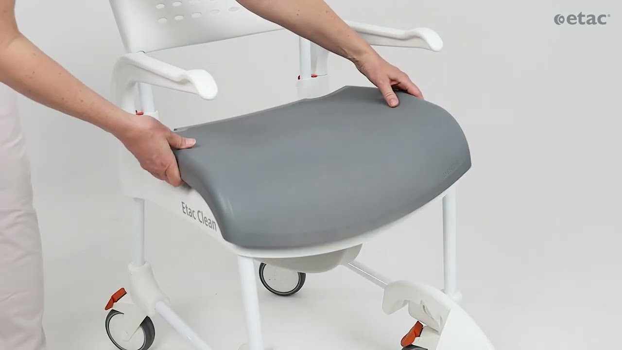 Etac Clean Self-Propelled Shower Commode Chair