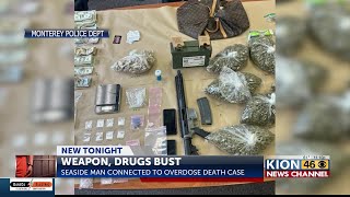 Seaside man arrested in connection to drug overdose death in Monterey