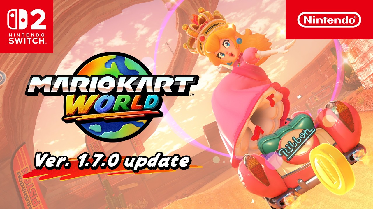 Mario Kart World – Ver.1.7.0 update, out now! (Nintendo Switch 2)