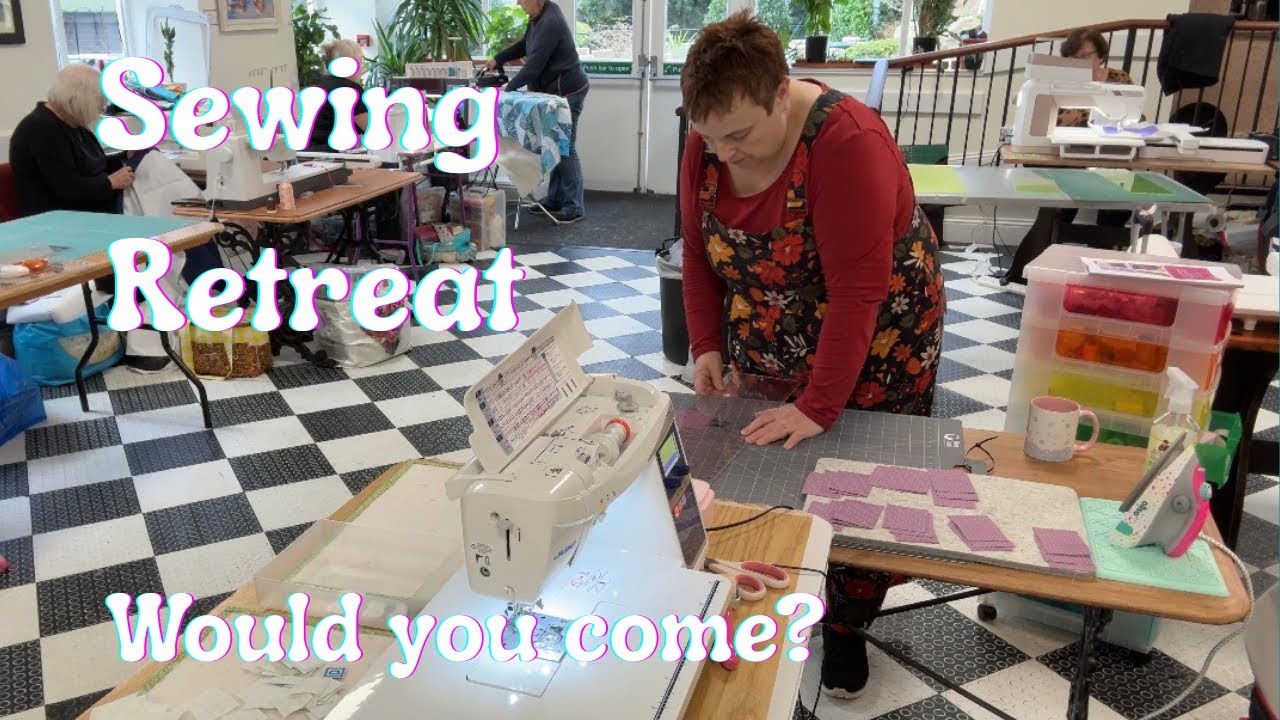 Неделя шитья, друзей и тканей | Наш ежегодный выездной семинар в отеле Cober Hill недалеко от Ска...