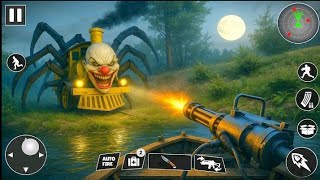 Horror Spider Train Escape - Gameplay (Android) screenshot 1