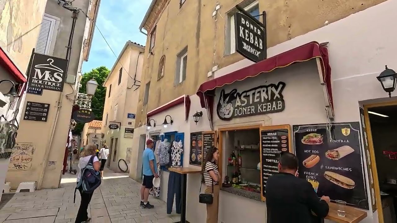 KRK  Kroatien 🇭🇷 Walking tour