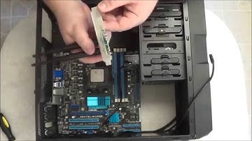 Building a PC: Installing PCI/PCIe cards