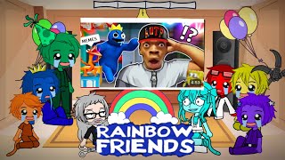 Rainbow Friends React To Funny Moments Video | Rainbow Friends Reaction