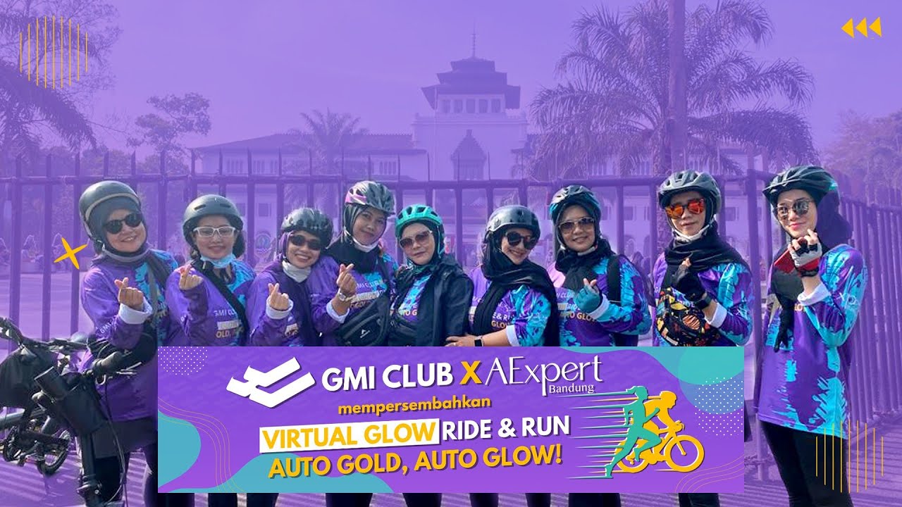 VIRTUAL GLOW RIDE & RUN AEXPERT X GMI CLUB