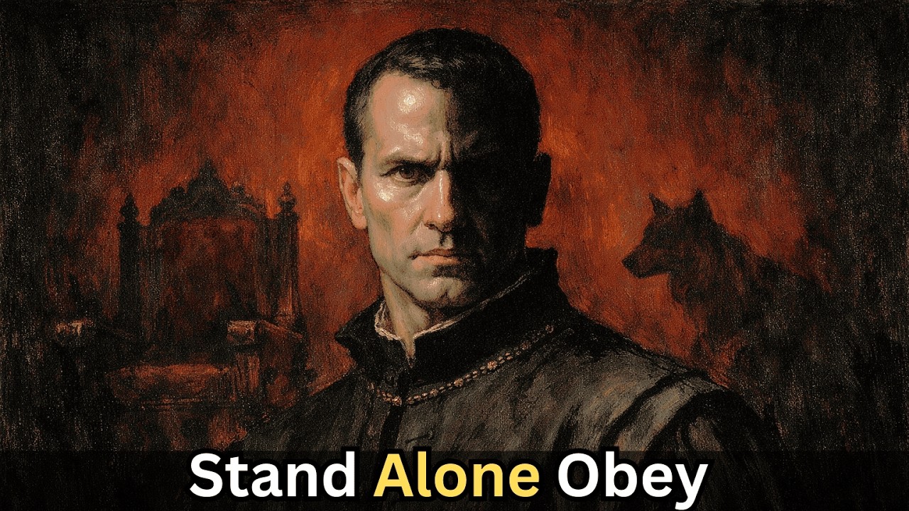 When You Stand Alone, Obey This – Machiavelli
