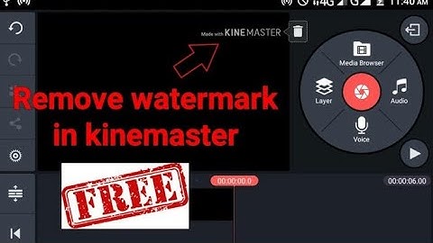 HOW TO REMOVE KINEMASTER WATERMARK FREE (HACKED) 100% PROOF