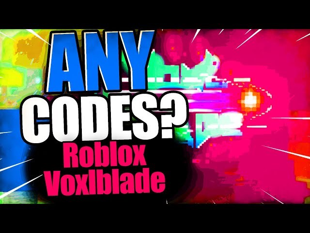 Voxlblade Codes - Roblox December 2023 