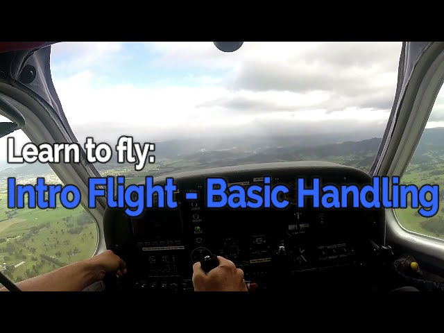 Learn To Fly #1】Private Pilot Licence  E01 Effects of Controls  #DiamondDA40 #FlightTraining #PPL 