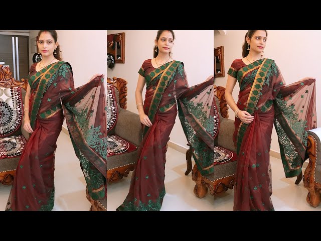 5 Simple Tricks to Look Slim in a Saree - Rediff.com