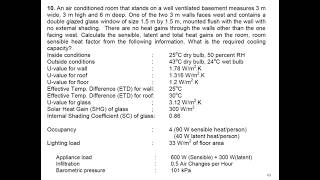10. Cooling Load Calculation