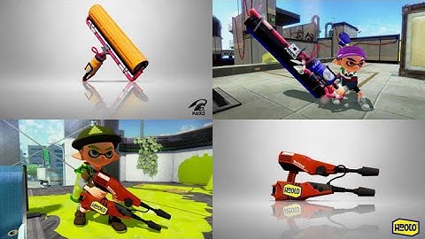 Splatoon: Carbon Roller and Custom Dual Squelcher DLC Gameplay