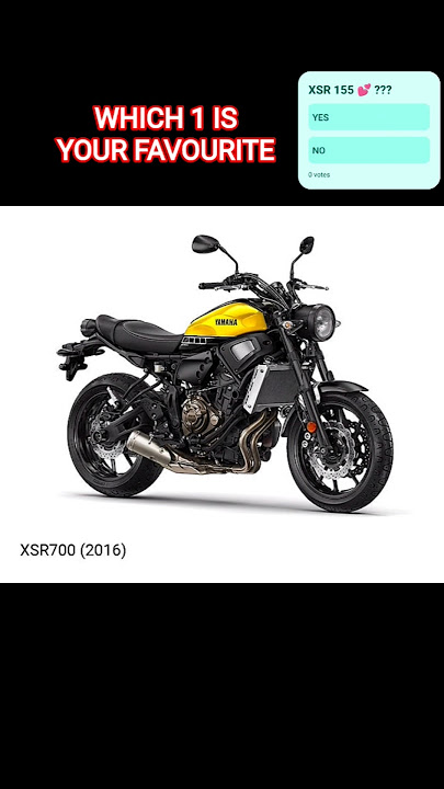 Yamaha XSR series #xsr155 #shorts