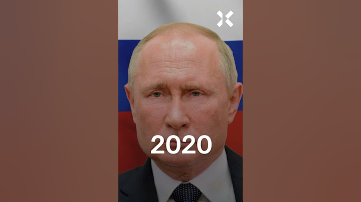 25 лет за 20 секунд: как менялся Путин