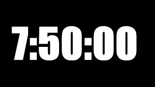 7 HOUR 50 MINUTE TIMER • 470 MINUTE COUNTDOWN TIMER ⏰ LOUD ALARM ⏰