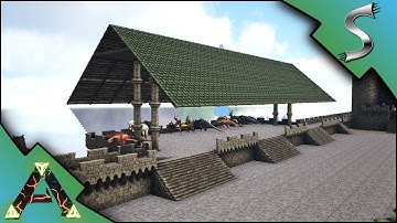 DINO STORAGE AREA! BALLISTA CASTLE DEFENSES! DAEODON BREEDING! - Ark: RAGNAROK [DLC Gameplay E52]