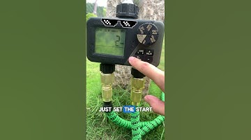 Water timer,this is great for your garden or yard#watertimer #smartwatering #gardentech #smartgarden