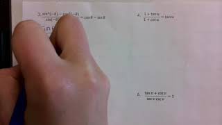 Pre-Calculus 4-3 Lesson